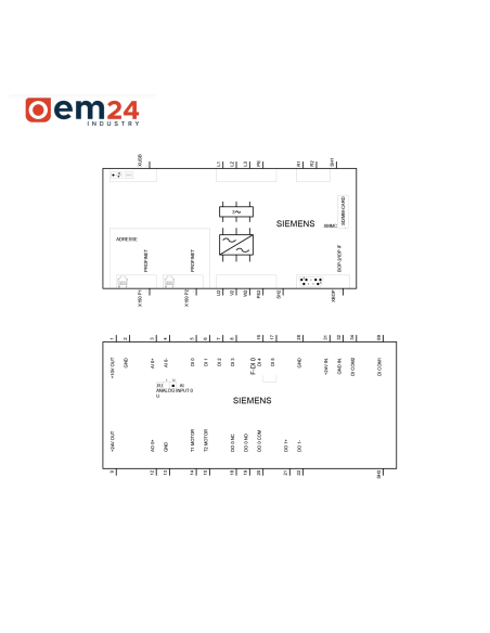 FALOWNIK SIEMENS SINAMICS G120C 4KW - 6SL3210-1KE18-8AF1