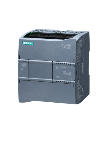 SIEMENS SIMATIC S7-1200 CPU 1211C AC/DC/PRZEKAŹNIK - 6ES7211-1BE40-0XB0