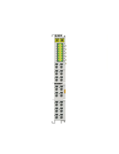 16-KANAŁOWE WEJŚCIE CYFROWE BECKHOFF TERMINAL ETHERCAT - EL1819