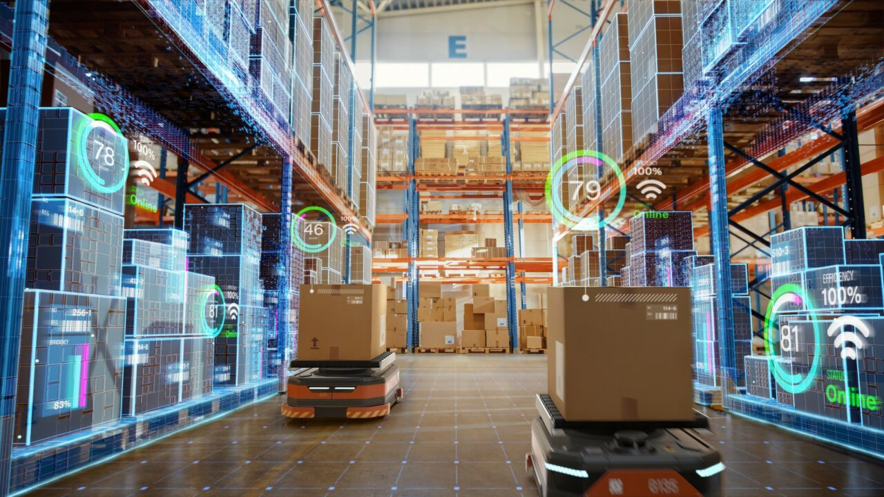 Automatyzacja procesów magazynowych zastosowanie robotów i systemów automatyki w logistyce.